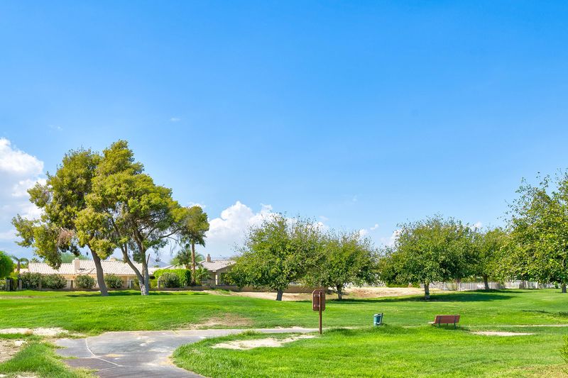 Indian Palms Country Club golf course directly behind Palms Place